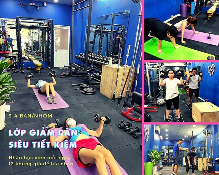 Lớp gym giảm cân ép cân giá rẻ